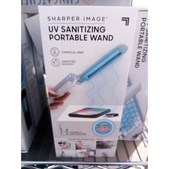 UV Light Sanitizer Portable Foldable Sanitizing Light Clean Travel Sharper Image - Picture 1 of 4